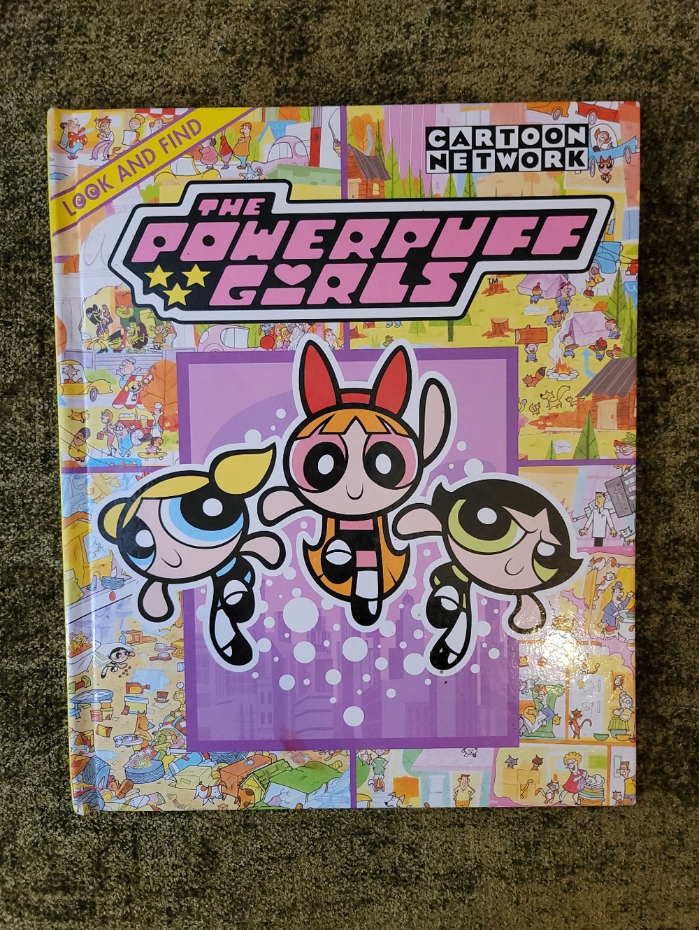 Powerpuff Girls Look And Find Book
